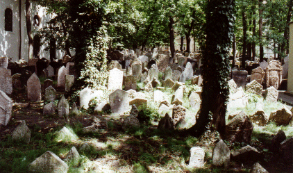 The Old Jewish Cemetery, Josefov, Prague, Czech Republic