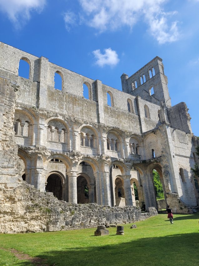 The Main Church, Abbaye de Jumi�ges, Normandy, France