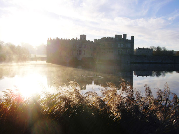 Misty Morning at Leeds Castle