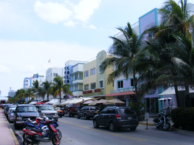Ocean Drive, Miami Beach, Florida, USA
