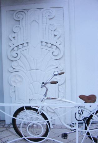 Art Deco Bike! Miami Beach, Florida, USA