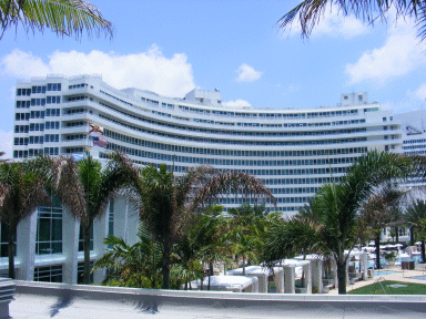 Another view of the Hotel, Miami Beach, Florida, USA