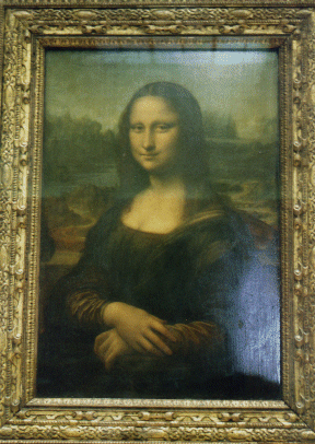 The Mona Lisa, Louvre, Paris, France