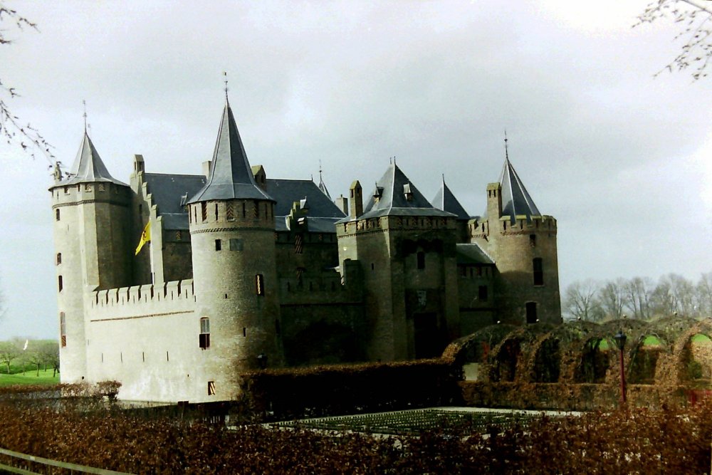 Another view of Het Muiderslot, Muiden, the Netherlands