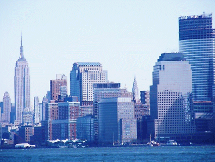 Great view of Manhattan, New York City, USA