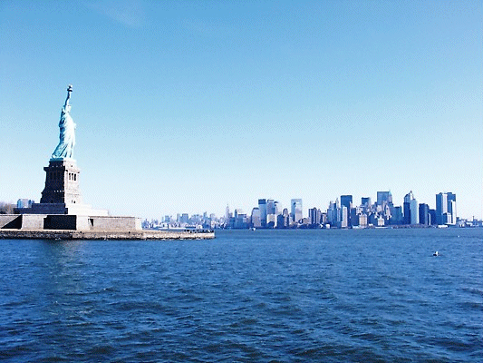 Classic View of New York City, USA