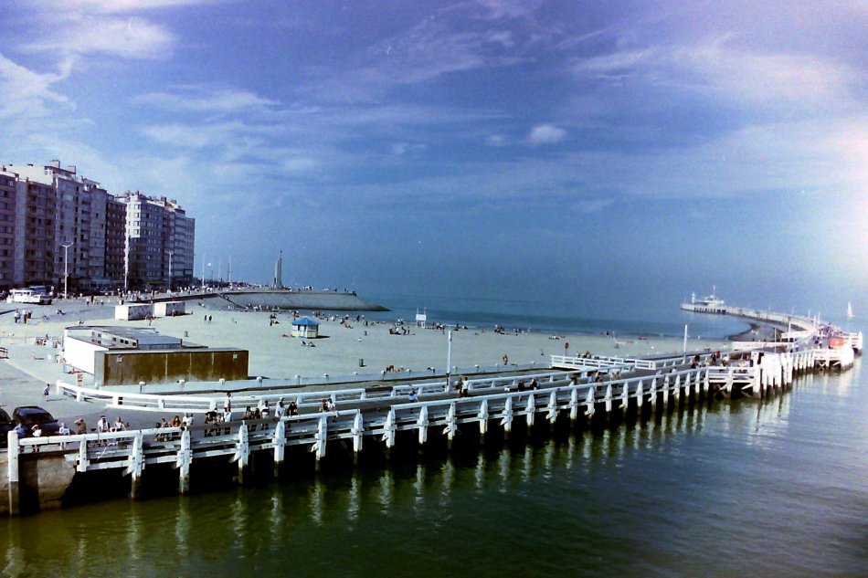 The Seafront at Oostende, Belgium