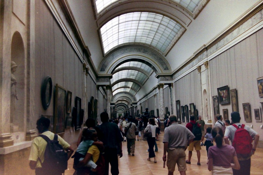 Art in The Louvre, Paris, France