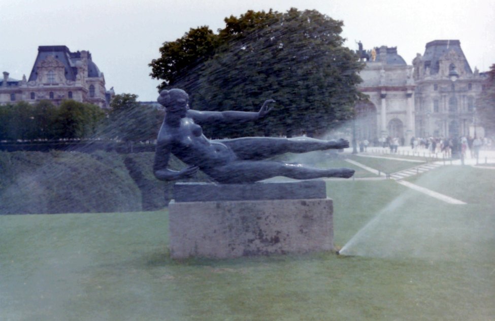 "Air" Statue in the Tuilleries Gardens, Paris, France