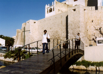 Jacqui's Mum in Pe�iscola, Spain