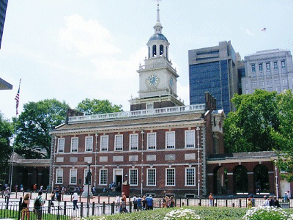 Another view of Independence Hall, Philadelphia, Pennsylvania, USA