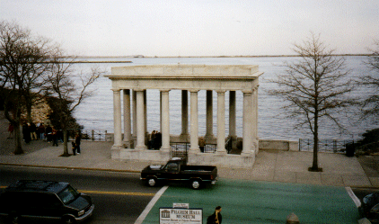 Plymouth Rock - where The Pilgrim Fathers Landed, Massachussets, USA
