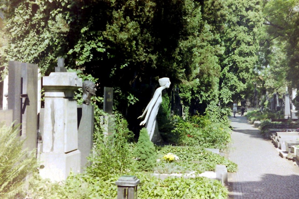 More Graves in Vysehrad, Prague, Czech Republic