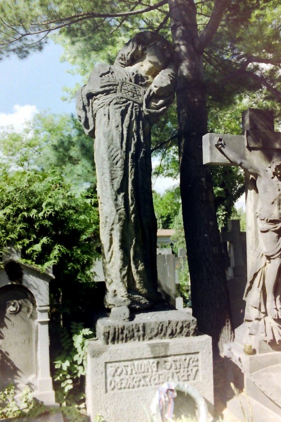 Another dramatic Vysehrad Monument, Prague, Czech Republic