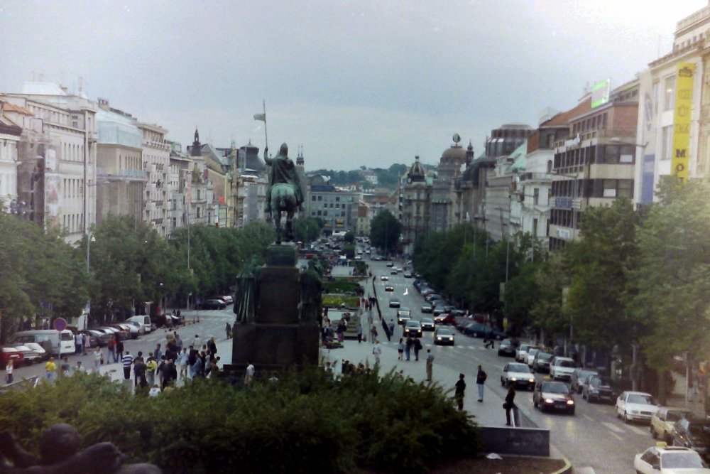Wenceslas Sqaure, Prague, Czech Republic