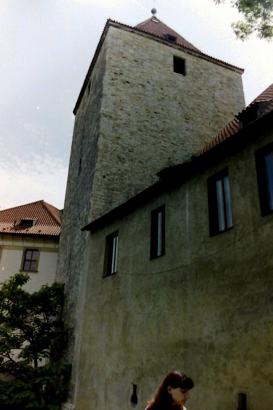 The Black Tower, Prague Castle, Czech Republic