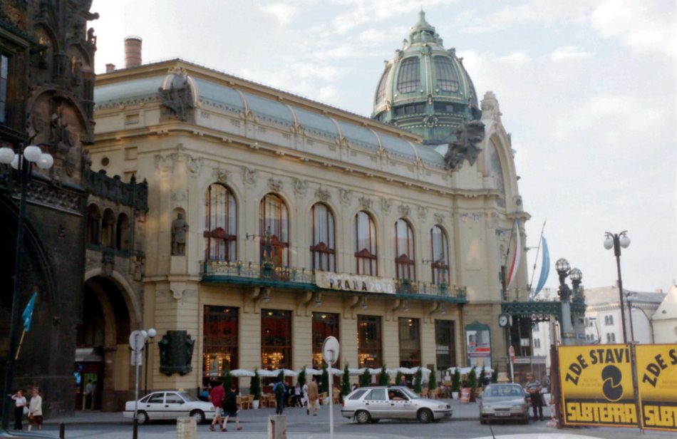 More Art Nouveau - The "Municipal House" in Prague, Czech Republic