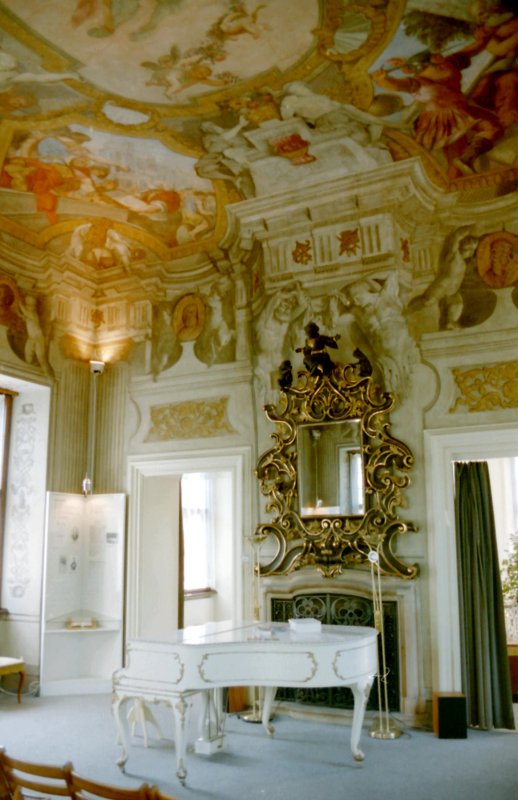 Interiors of The Dvoř�k Museum, Prague, Czech Republic