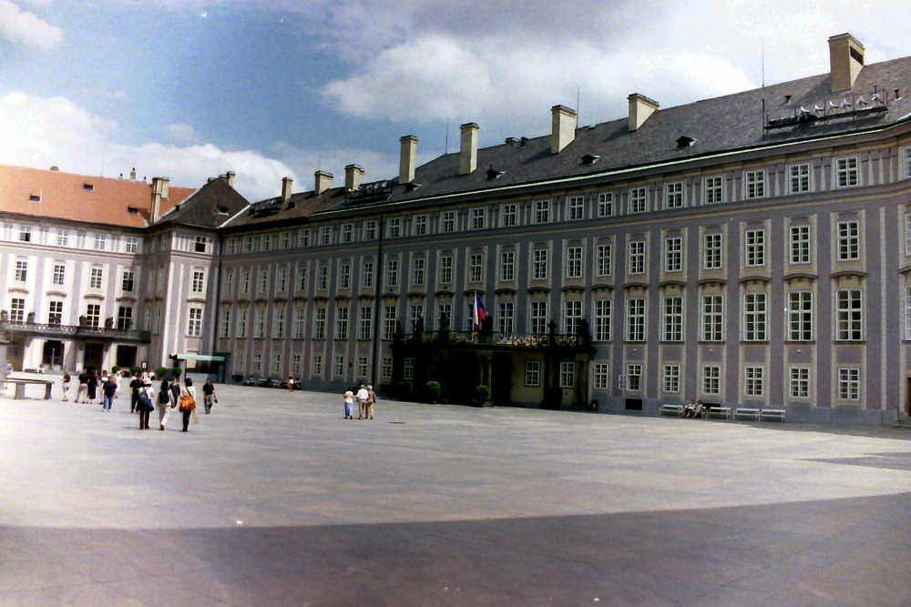 Palace inside Prague Castle, Czech Republic