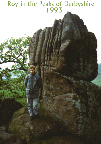 Roy in the Peak District