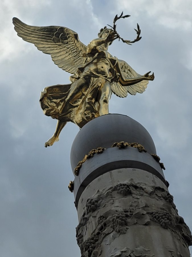 Victory Figure, Sub� Fountain, Reims, France
