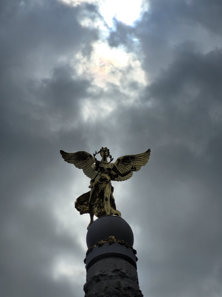 Atmospheric Shot of the Sub� Fountain, Reims, France