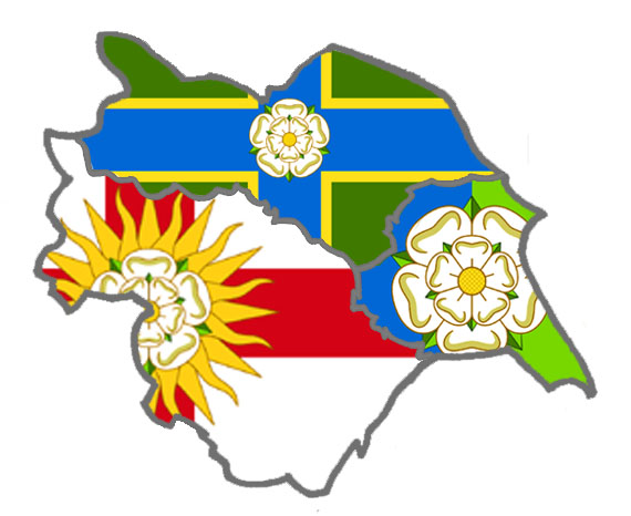 Yorkshire with the Riding Maps