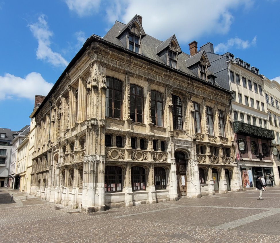 Bureau des Finances, Cathedral Square, Rouen, France
