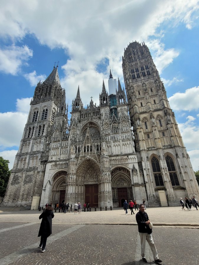 West Front, Rouen Cathedral, Normandy, France