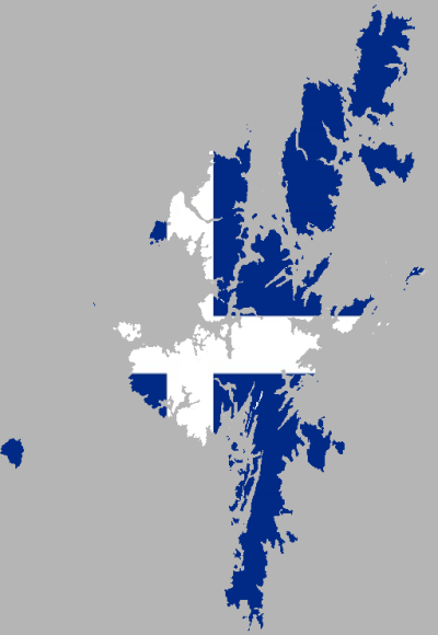 Map of Shetland