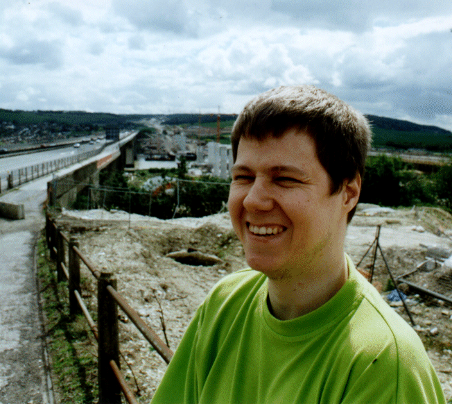 Shaun in 2000