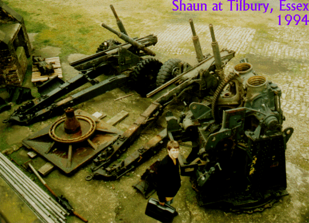 Shaun at Tilbury Fort