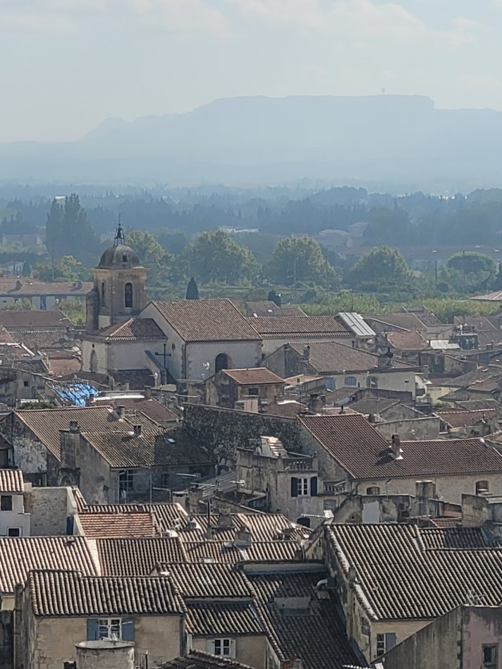 Another view over Tarascon-sur-Rh�ne, Provence, France
