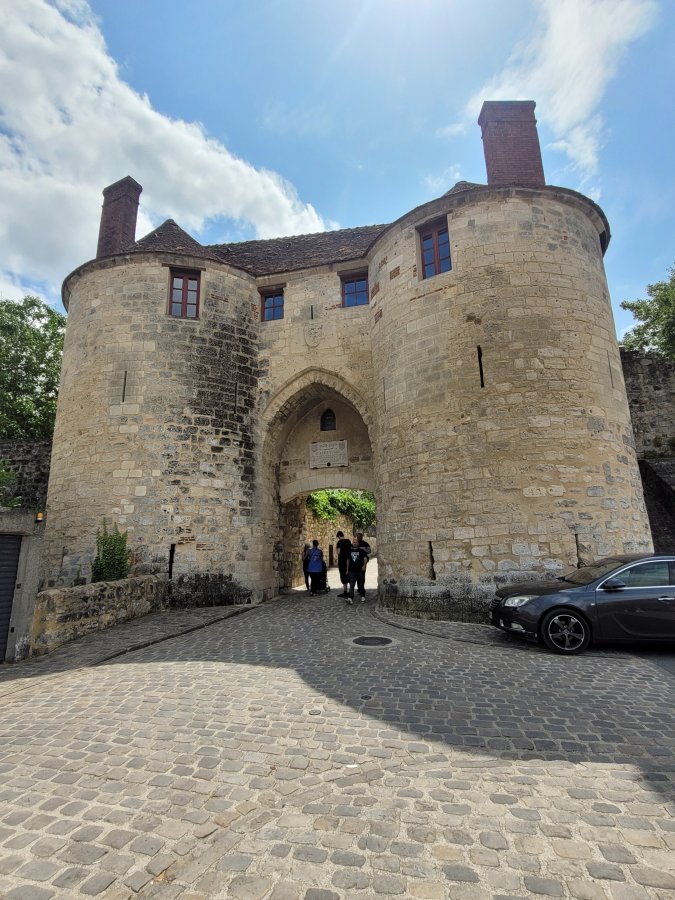 Gatehouse of Ch�teau-Thierry, France