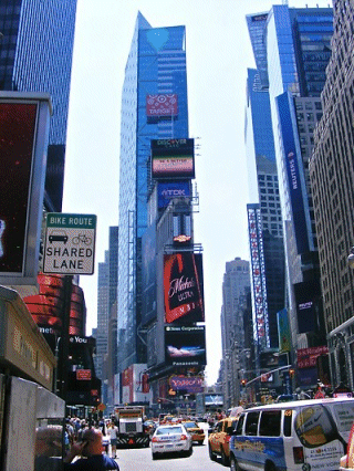 Times Square during the Day, New York City, USA