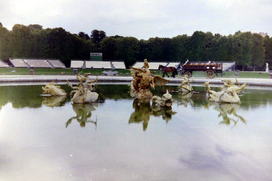 Dragon Fountain, Palace of Versailles, �le-de-France, France