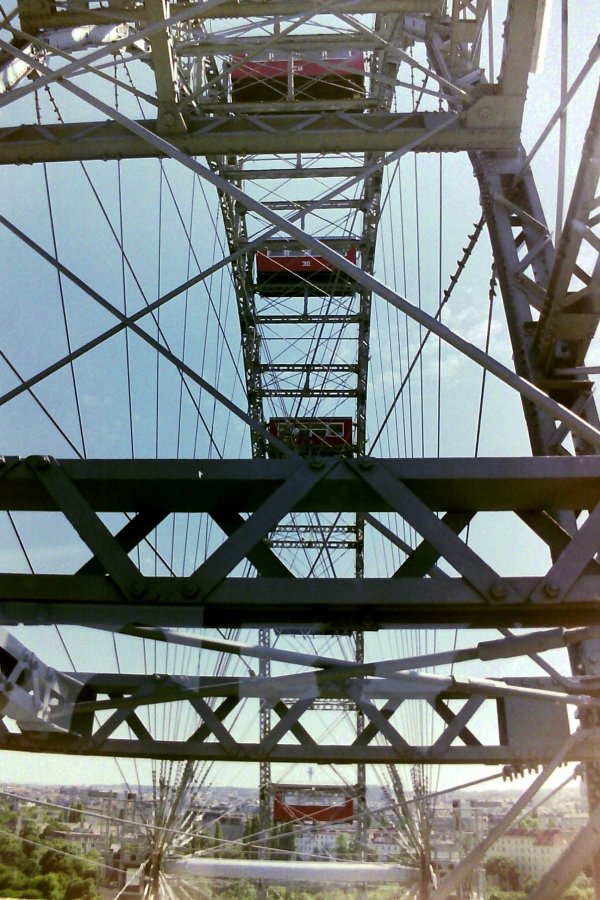 View on the Riesenrad, Vienna, Austria