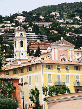 Church of Saint-Michel in Villefranche, C�te d'Azur, France
