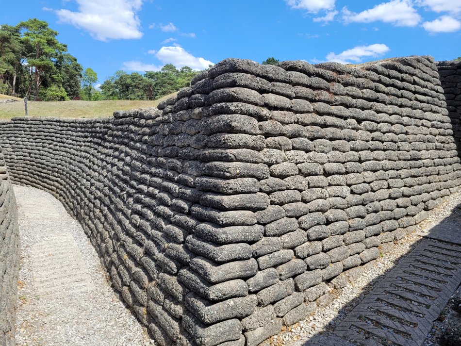 Reconstructed Trenches, Vimy Ridge National Memorial, France