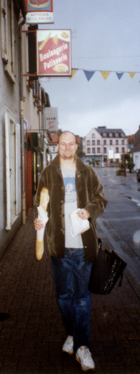 Andrew visits the Boulangerie in Wimereux, Pas de Calais, France
