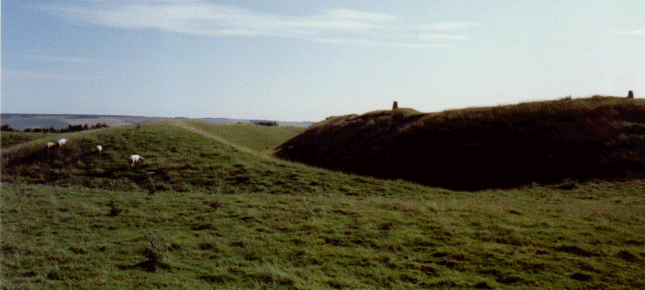 Yarnbury Castle, Wiltshire